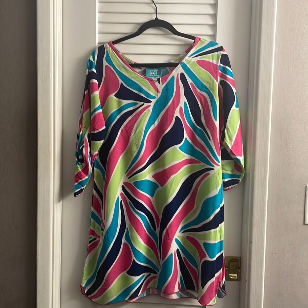 Escapada BEAUTIFUL Swim Cover-Beach/Resort/Cruise Size S,EUC: Lilly, Pucci
